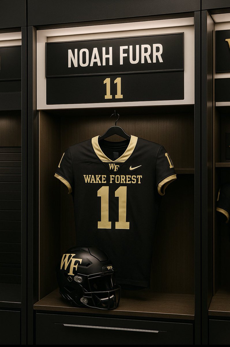Noah Furr (@noahtfurr) on Twitter photo I’ll be at the Wake Forest Prospect Camp on Monday, 6/16. Can’t wait to learn and compete.
<a href="/CoachDeese/">Jammie Deese</a> <a href="/CoachKendallFH/">Scott Kendall</a> <a href="/JordanBlakeney_/">Jordan Blakeney</a> <a href="/pepman704/">Matt Morrow</a> <a href="/ForestHillsFBNC/">Forest Hills Football</a> <a href="/CoachPCovington/">Patrick Covington</a> <a href="/CoachDickert/">Jake Dickert</a> <a href="/CoachDanEnos/">Dan Enos</a> <a href="/RSchlaeg_WakeFB/">Robert Schlaeger</a> <a href="/tygatson/">Ty Gatson</a> <a href="/Coach_Kavy/">Trey Kavanaugh</a> I’ll be at the Wake Forest Prospect Camp on Monday, 6/16. Can’t wait to learn and compete.
<a href="/CoachDeese/">Jammie Deese</a> <a href="/CoachKendallFH/">Scott Kendall</a> <a href="/JordanBlakeney_/">Jordan Blakeney</a> <a href="/pepman704/">Matt Morrow</a> <a href="/ForestHillsFBNC/">Forest Hills Football</a> <a href="/CoachPCovington/">Patrick Covington</a> <a href="/CoachDickert/">Jake Dickert</a> <a href="/CoachDanEnos/">Dan Enos</a> <a href="/RSchlaeg_WakeFB/">Robert Schlaeger</a> <a href="/tygatson/">Ty Gatson</a> <a href="/Coach_Kavy/">Trey Kavanaugh</a>