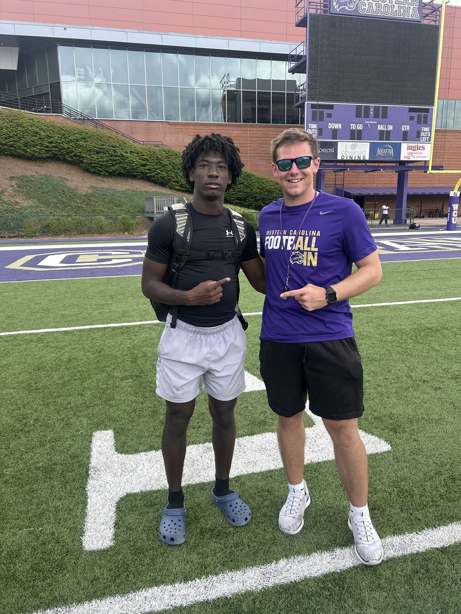 Chance_Frazier1's tweet photo. Had a great time competitng @CatamountsFB @CoachGMcGruder @CoachCale_WCU @BradenErwin @PHS_Gridiron @FLVarsityRivals https://t.co/zUCr8HLBWw