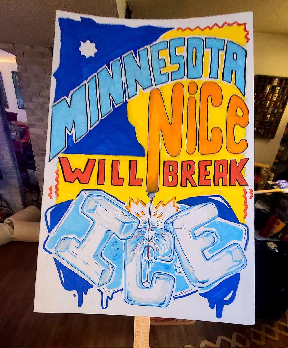 Despite the horrible events that took place in Minnesota, l and many others still attended the No Kings protest today. We will never allow fear to silence our voices and we all will continue to fight fascism and Trump's evil MAGA regime. Keep fighting and stay safe!!