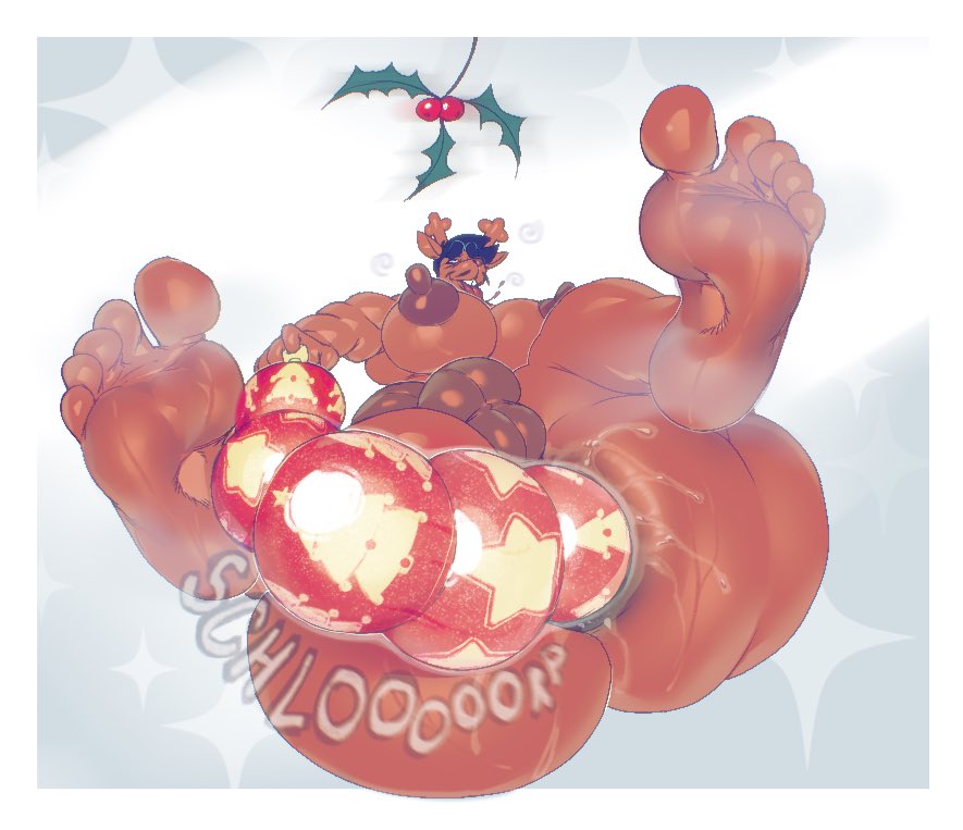 I got a second wind and did some work on the com! Going to bed now!
—
Pervert Rudolph having fun and jingles his bells.
Huge dick and feet alts below!⬇️