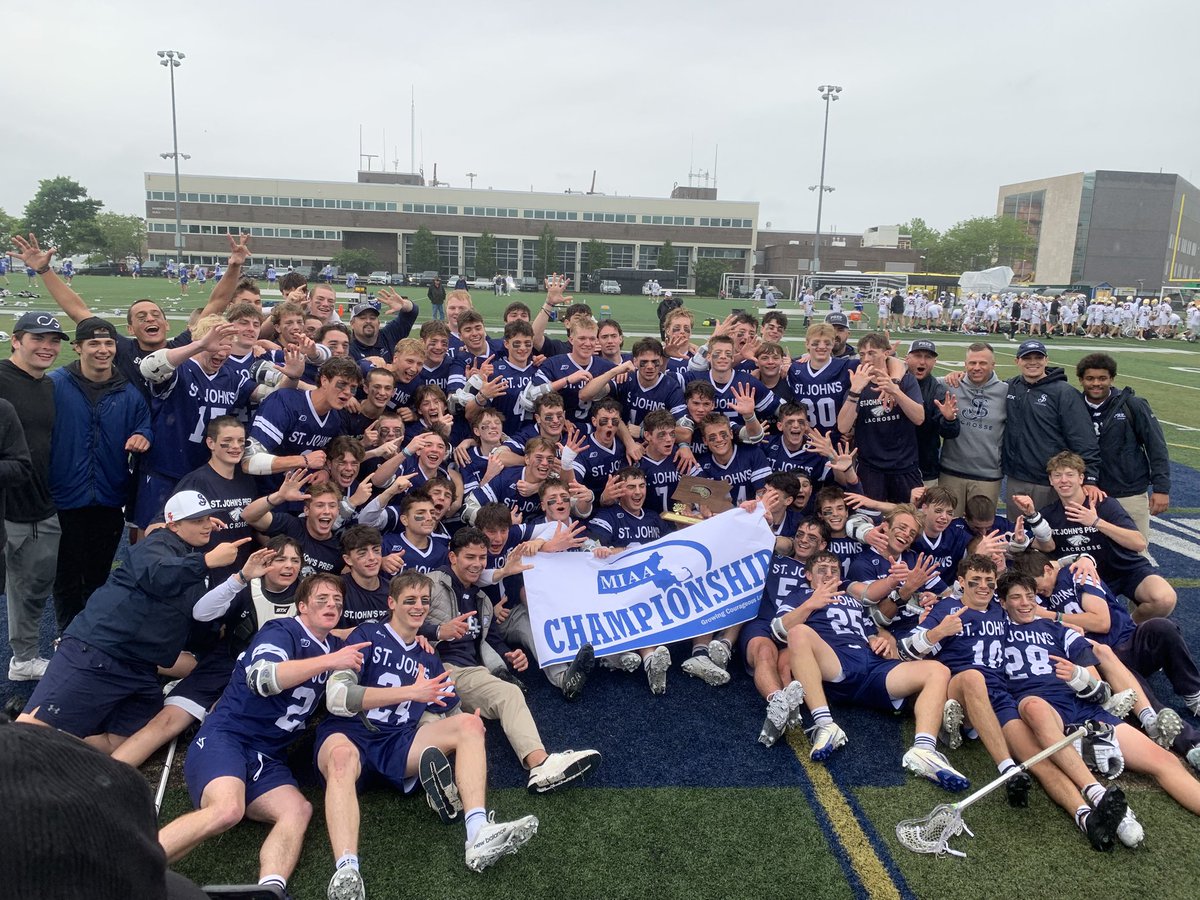 And your Div. 1 boys lacrosse champion for a fifth straight season: St. John’s Prep (<a href="/sjpathletics/">SJP Athletics</a>). <a href="/BostonHeraldHS/">Danny Ventura</a>