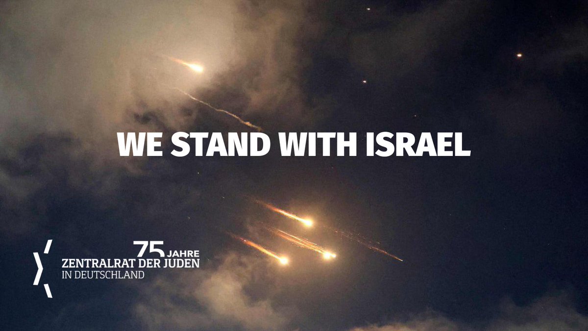 ZentralratJuden's tweet image. Gestern, heute, morgen – immer: Wir stehen an der Seite Israels. Am Yisrael Chai.