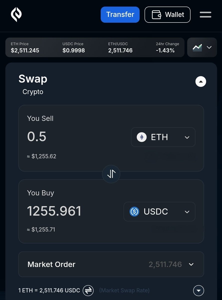 Hesham Aly (@heshamaly1001) on Twitter photo Tired of excessive fees or slippage on your $ETH trades?
Check out this swap on <a href="/elys_network/">Elys Network</a>
SmartShielded Pools give users a real alternative to centralized exchanges 🙌🏽 Tired of excessive fees or slippage on your $ETH trades?
Check out this swap on <a href="/elys_network/">Elys Network</a>
SmartShielded Pools give users a real alternative to centralized exchanges 🙌🏽