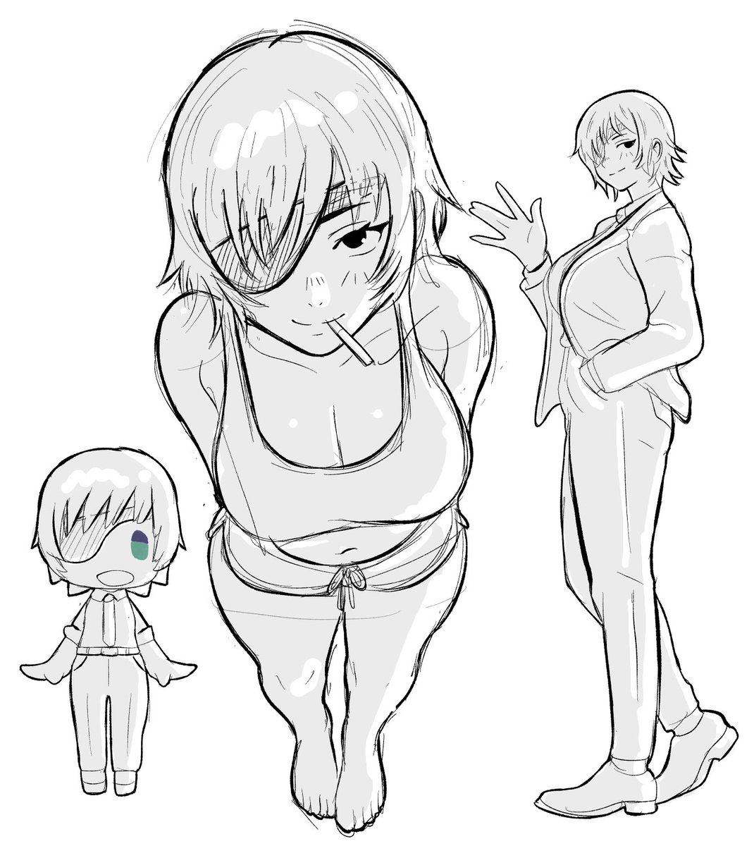 Himeno doodles