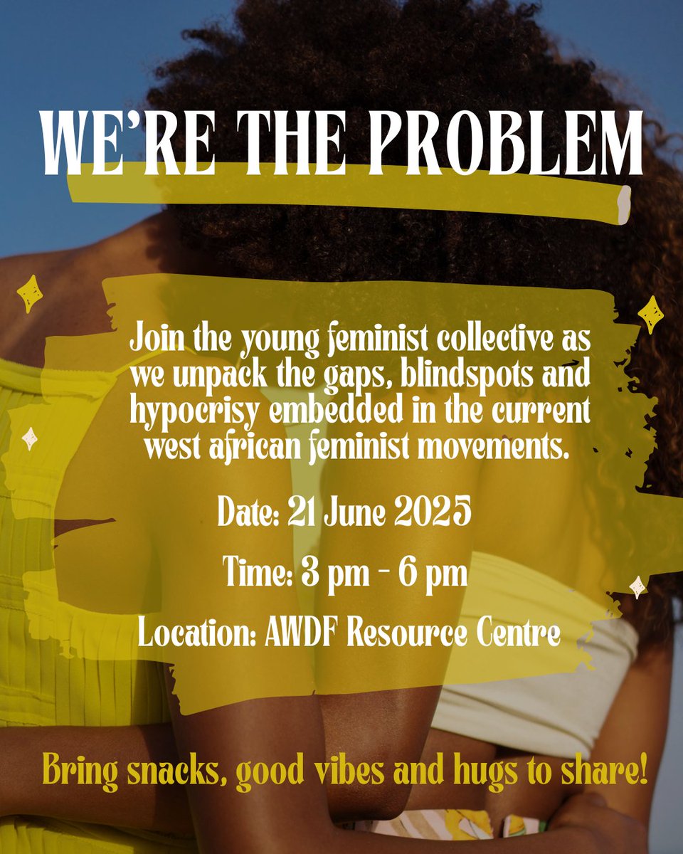 join us next saturday to unpack our own mess. this months meeting is all about our differences, the places our feminism stops and…our questions start. Sometimes we are the problem— we are the drama. So let’s take a look in the mirror this month...👀 See you on the 21st! #afrifem