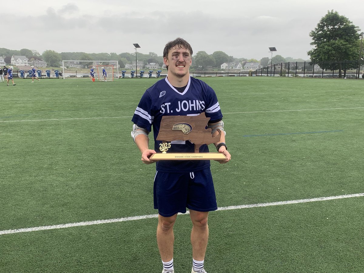 The hero of today’s Div. 1 final: Michigan commit Luke Kelly. <a href="/BostonHeraldHS/">Danny Ventura</a>