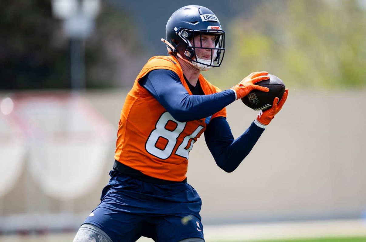 Mile High Huddle on X: "Payton Talks Up the Development of #Broncos'  Towering Rookie TE Caleb Lohner | via @ChadNJensen READ:  https://t.co/dWKR5ZowM3 https://t.co/5MaTDODgn5" / X