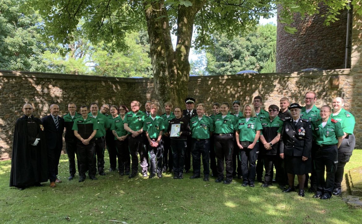 Cllr Andy King OStJ BSc(Hon) RN, FFSC, FCSCM, AGMS tweet media