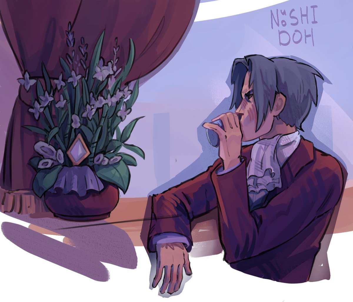 izmoros's tweet image. #AceAttorney #MilesEdgeworth #AceAttorneyFanart #GyakutenSaiban #Fanart #VisualNovel #Capcom #illusration #rkgk #art #drawing #イラスト #ラクガキ #デッサン