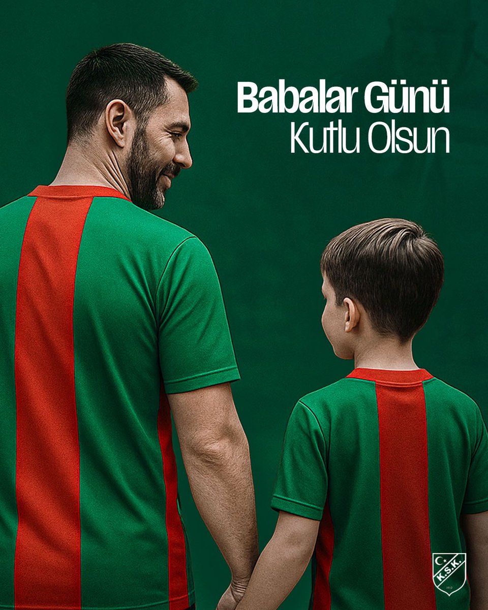 Varlığıyla güven veren, hep yanımızda olan babalarımızın Babalar Günü kutlu olsun. 💚❤️