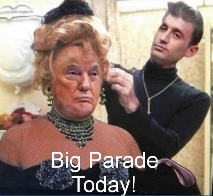 DarnelvaDoo's tweet photo. Reposted from bluesky LOL #MilitaryParade #TrumpisaNationalDisgrace https://t.co/XwaVP5bcne
