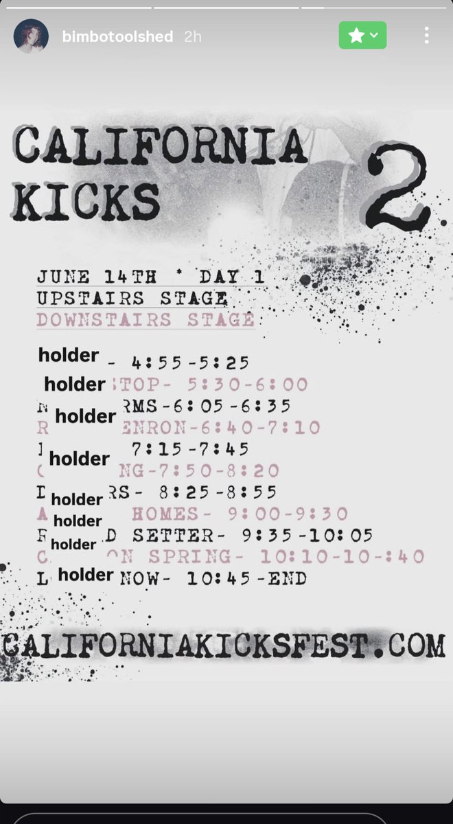 California Kicks Fest tweet media