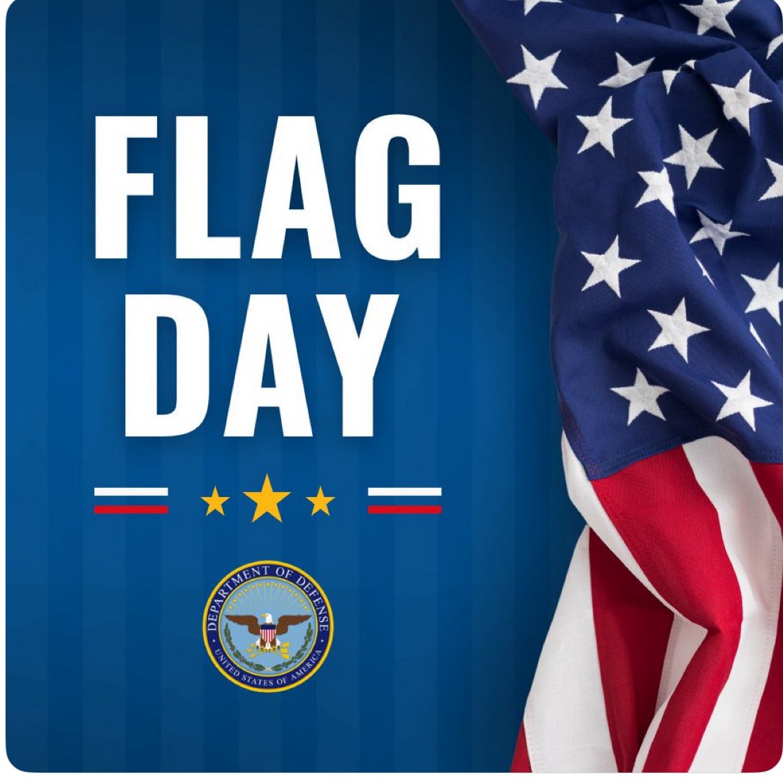 🇺🇸Happy Flag Day!🇺🇸

Let us honor the emblem of our nation and the stars and stripes that unite us all. As we display our nations flag and reflect on the values it represents, let’s celebrate the freedom, courage and resilience that makes our country great‼️ #flagday #GODblessUS
