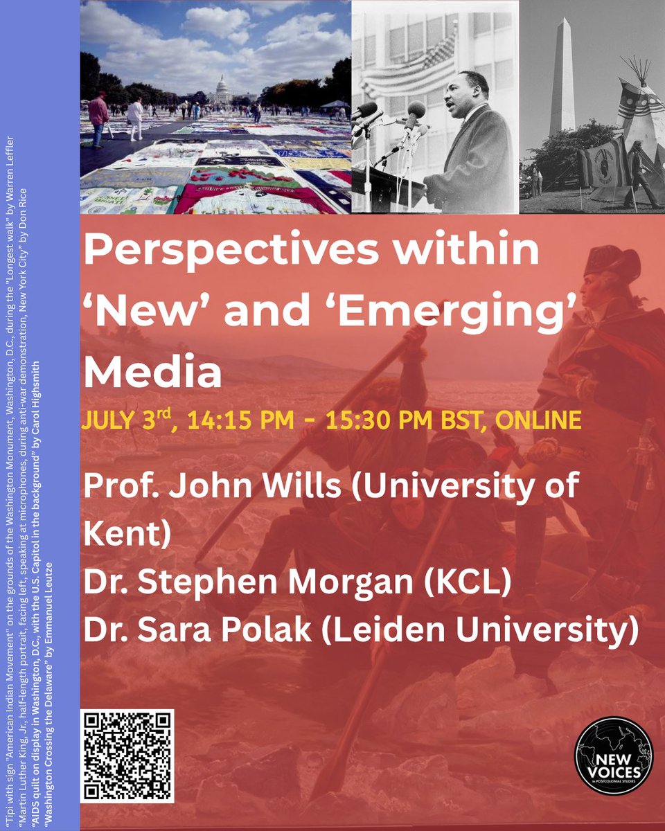 New Voices in Postcolonial Studies tweet media