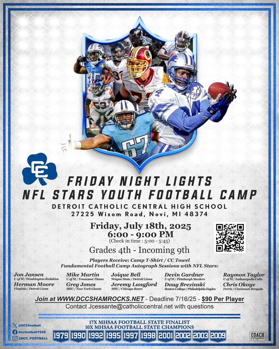 Detroit Catholic Central Football (@dccfootball) on Twitter photo 