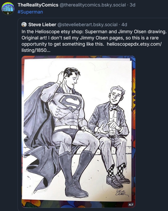 In honor of #Superman, come to the place where the SKY IS BLUE &amp; king-lovers and nazis are NOT welcome.

(Yes, you'll have to rebuild your community, but ain't it worth it? [Ans.: YES!])
#BlueSky #DCU #DCComics