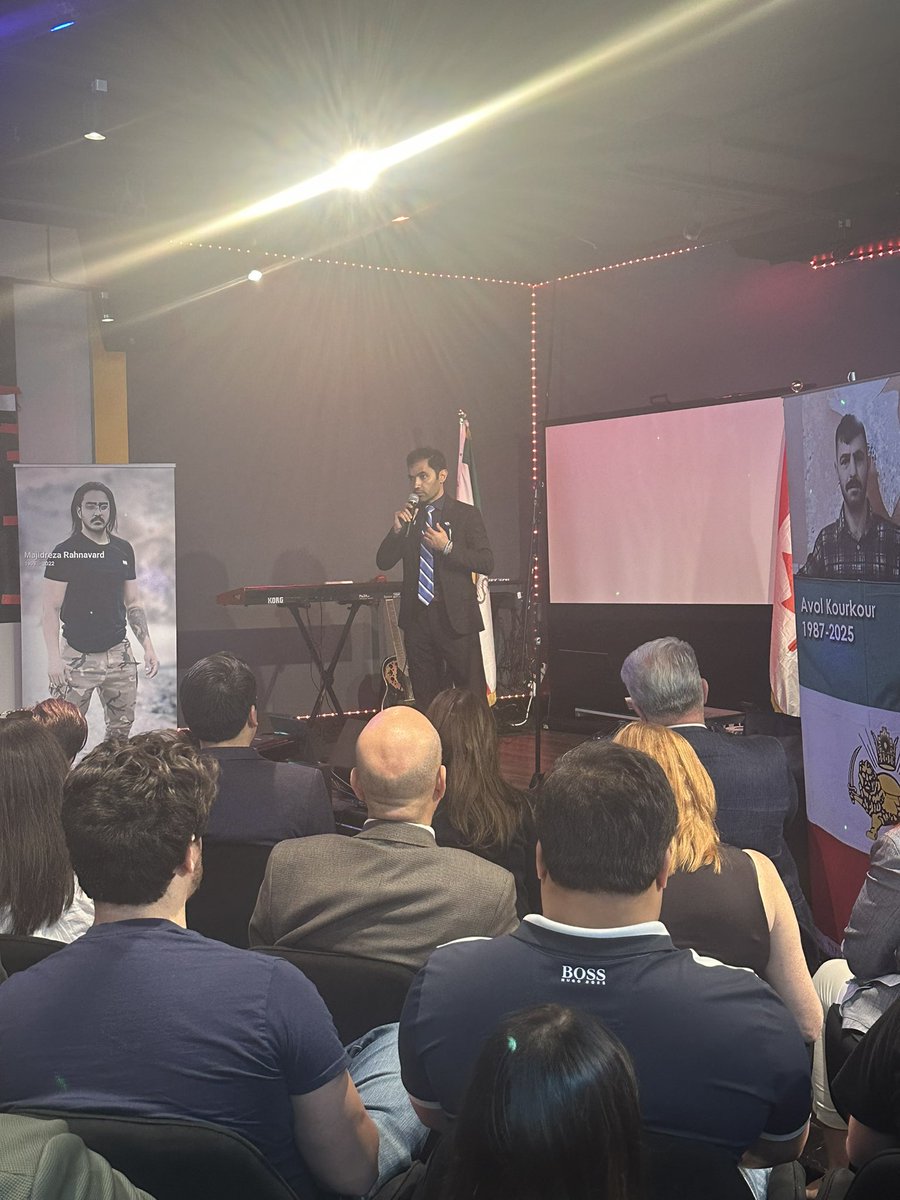 Daniel Bordman (@danielbordmanog) on Twitter photo Full house for Majidreza Rahnavard birthday party in Toronto organized by <a href="/SalmanSima/">Salman Sima</a>.
Jews and Iranians are coming together in the fight for a free Iran.
🦁☀️🇮🇱🇨🇦 Full house for Majidreza Rahnavard birthday party in Toronto organized by <a href="/SalmanSima/">Salman Sima</a>.
Jews and Iranians are coming together in the fight for a free Iran.
🦁☀️🇮🇱🇨🇦