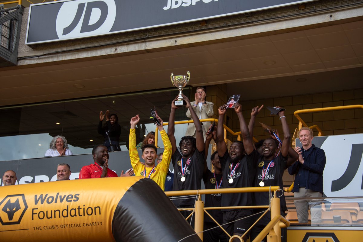 ⚽ Young care leavers from across England gathered at Molineux Stadium for the highly anticipated National Championship Cup 25 today. More pics here 👉flic.kr/s/aHBqjChYrh