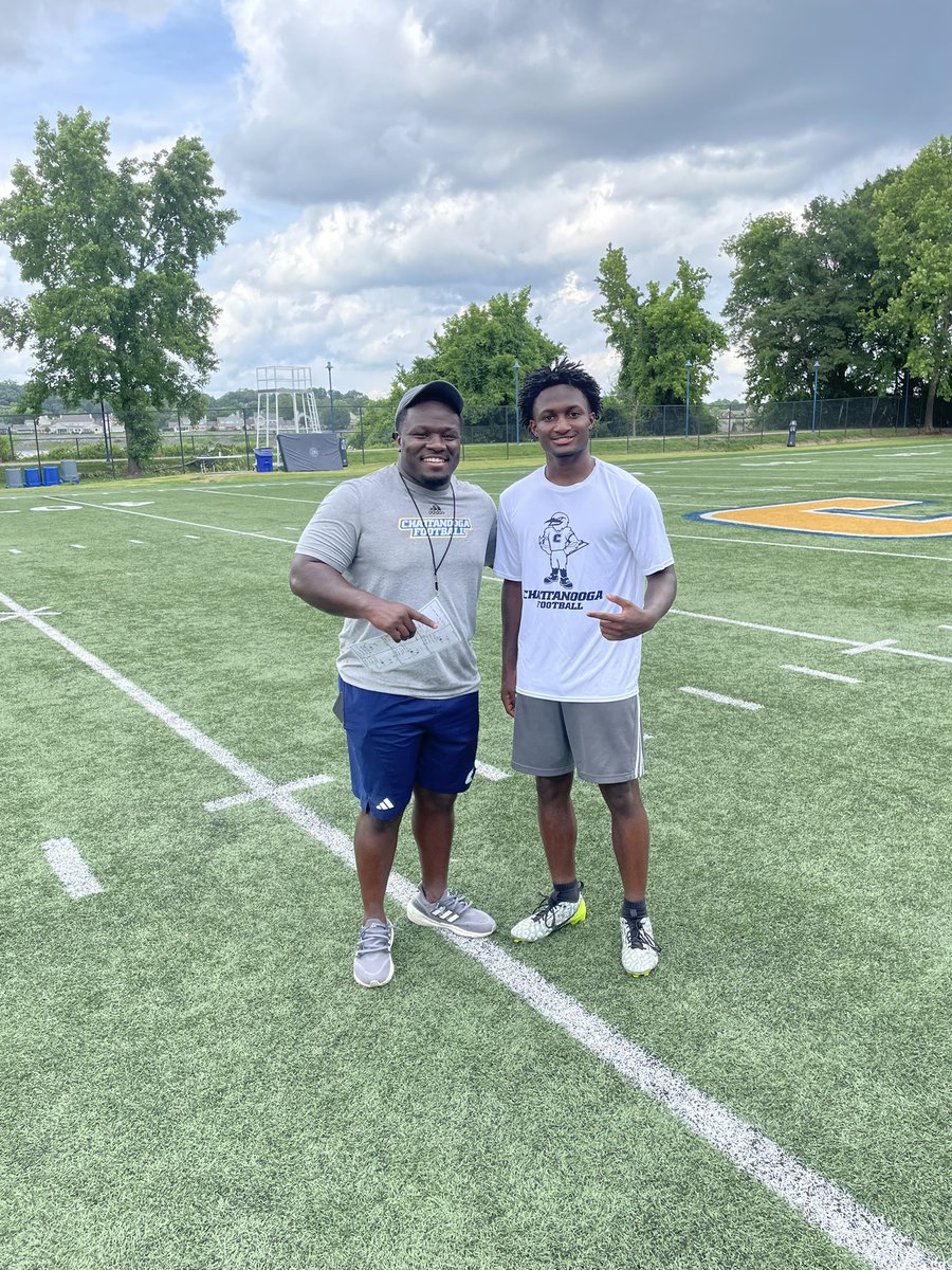 Chaz Martin (@chazmartin_4) on Twitter photo Had a great camp yesterday at <a href="/GoMocsFB/">Chattanooga Football</a>! Thank you <a href="/CoachBlockKnox1/">Coach DJ Knox</a> and <a href="/CoachWShafer/">Wolf Shafer</a> for the great coaching and advice. Had a great camp yesterday at <a href="/GoMocsFB/">Chattanooga Football</a>! Thank you <a href="/CoachBlockKnox1/">Coach DJ Knox</a> and <a href="/CoachWShafer/">Wolf Shafer</a> for the great coaching and advice.