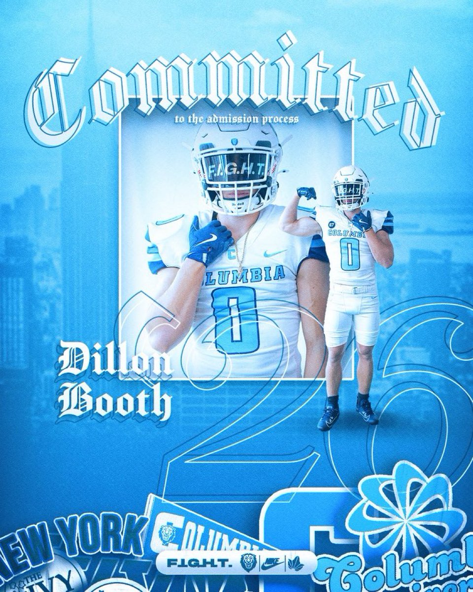 coachcurtis7's tweet image. Congratulations to Dillon Booth on his commitment to Columbia University! Proud of the young man and player that he has become! Honoring God all the way! Can’t wait to see what God has in store for your future. Phil. 4:13 @CreanFootball @creanlutheranhs @ocvarsity @OCSportsZone