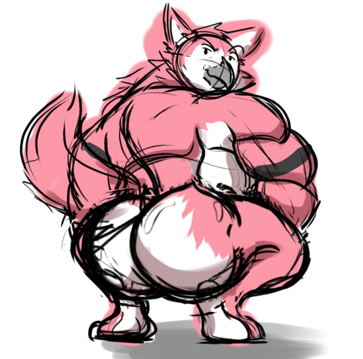 Drawing some big birbs featuring <a href="/jamejarrs/">🟦☁️jamejarrs.hoot.gay🦉🔜MFF</a>! 🦉❤️