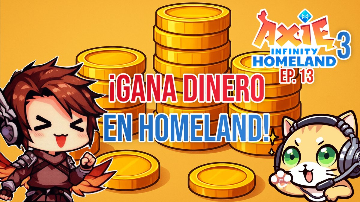 Video: youtu.be/dKVpUchf2n8

💸 ¡Aprende cómo GANAR DINERO jugando Axie Homeland!
Hoy te explico todo sobre los MOONFALLS: misiones, tickets, sorteos y cómo convertirlo en mAXS.

<a href="/AxieInfinity/">Axie Infinity</a> #AxieHomeland #AxieCreator