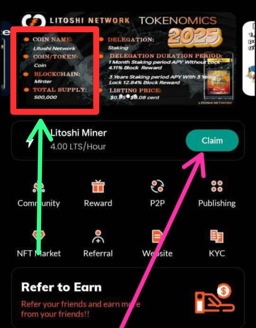 CORE (Satoshi BTCs) (@_satoshibtcs) on Twitter photo This is going to be huge!!!
๐๐๐ง๐ข๐ฆ๐๐ ๐ก๐๐ง๐ช๐ข๐ฅ๐ ๐๐ข๐ง ๐ ๐๐ก๐๐ก๐ ๐๐ฝ๐ฝ ๐
play.google.com/store/apps/detโฆ
Ref code : Wr6cvy9Q
Lock your GOLD, start early to get 1 LTS per hour
HAVING in few days, TS only 500000. Its so crazy ๐๐ฅ
๐ Key facts:
โ
TS BITCOIN 21 million This is going to be huge!!!
๐๐๐ง๐ข๐ฆ๐๐ ๐ก๐๐ง๐ช๐ข๐ฅ๐ ๐๐ข๐ง ๐ ๐๐ก๐๐ก๐ ๐๐ฝ๐ฝ ๐
play.google.com/store/apps/detโฆ
Ref code : Wr6cvy9Q
Lock your GOLD, start early to get 1 LTS per hour
HAVING in few days, TS only 500000. Its so crazy ๐๐ฅ
๐ Key facts:
โ
TS BITCOIN 21 million
