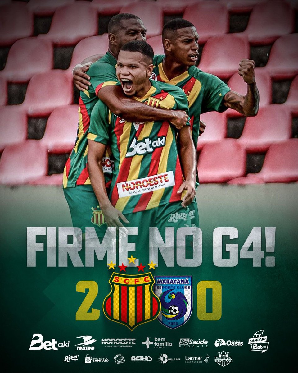 VUUUUUUUMBORAAAAA, SAMPAIO!!!! 

📋 SAMPAIO CORRÊA 🇧🇴 2x0 🇸🇻 Maracanã Fc 
🏆 Campeonato Brasileiro Série D 
🏟️ Estádio Castelão 

📸 @ronaldfelipefoto / SCFC

#SampaioCorrea #BoliviaQuerida