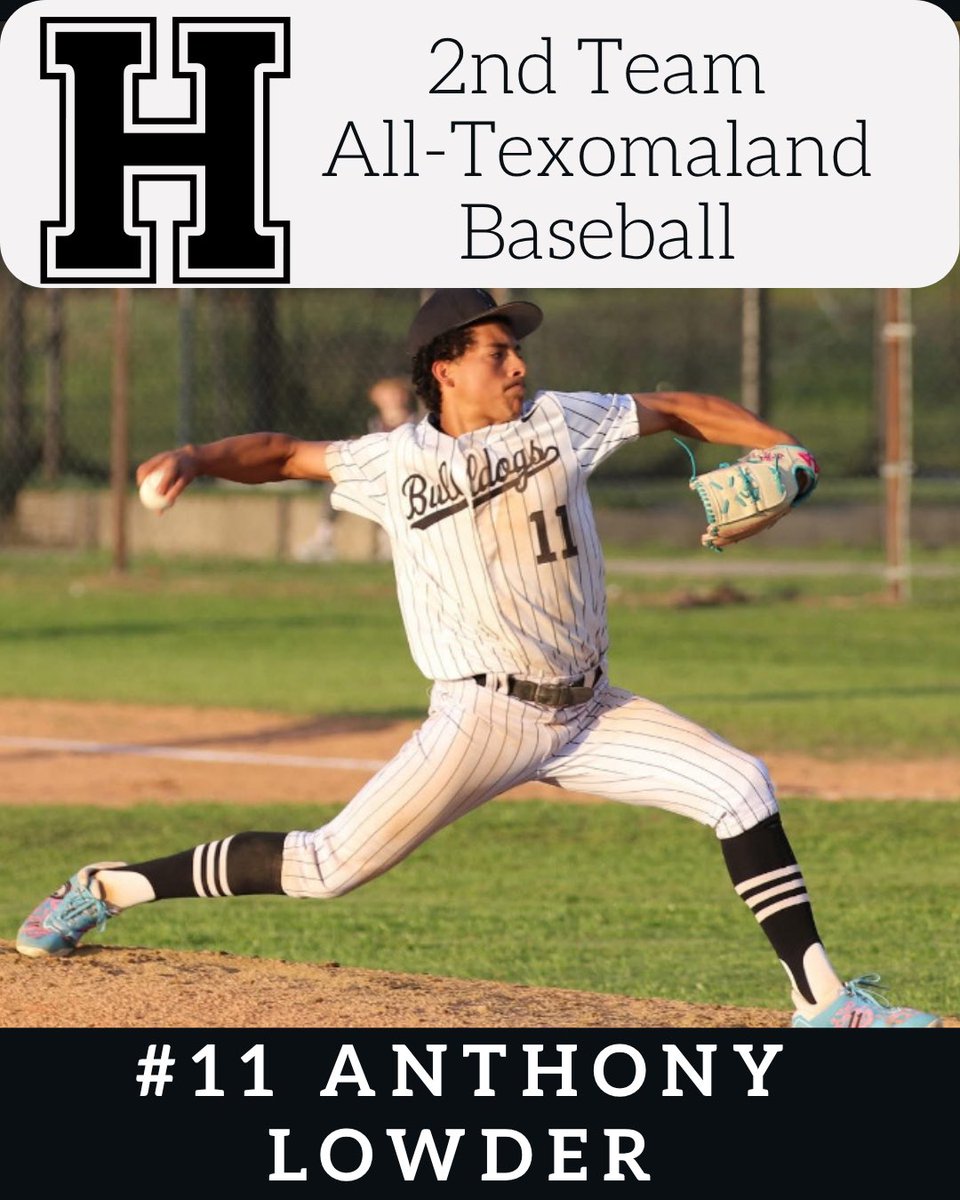 Congratulations to <a href="/AnthonyLowder28/">Anthony Lowder</a> for earning 2nd-Team All-Texomaland!