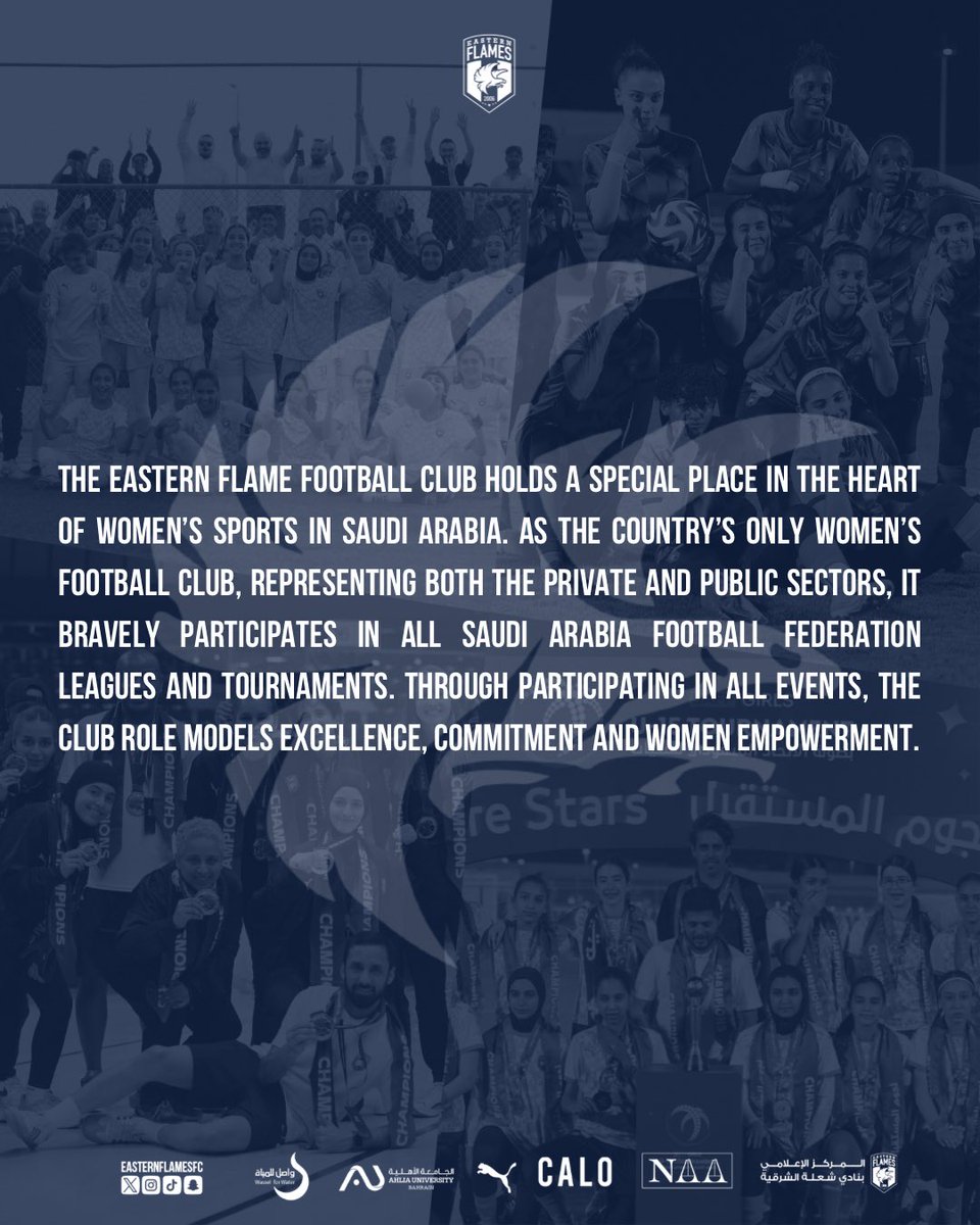 الشرقية في كلمات، والشعلة مستمرة🔥🧡📝

 #شعلة_الشرقية #فخر_الشرقية #easternflamesfc #womenfootball