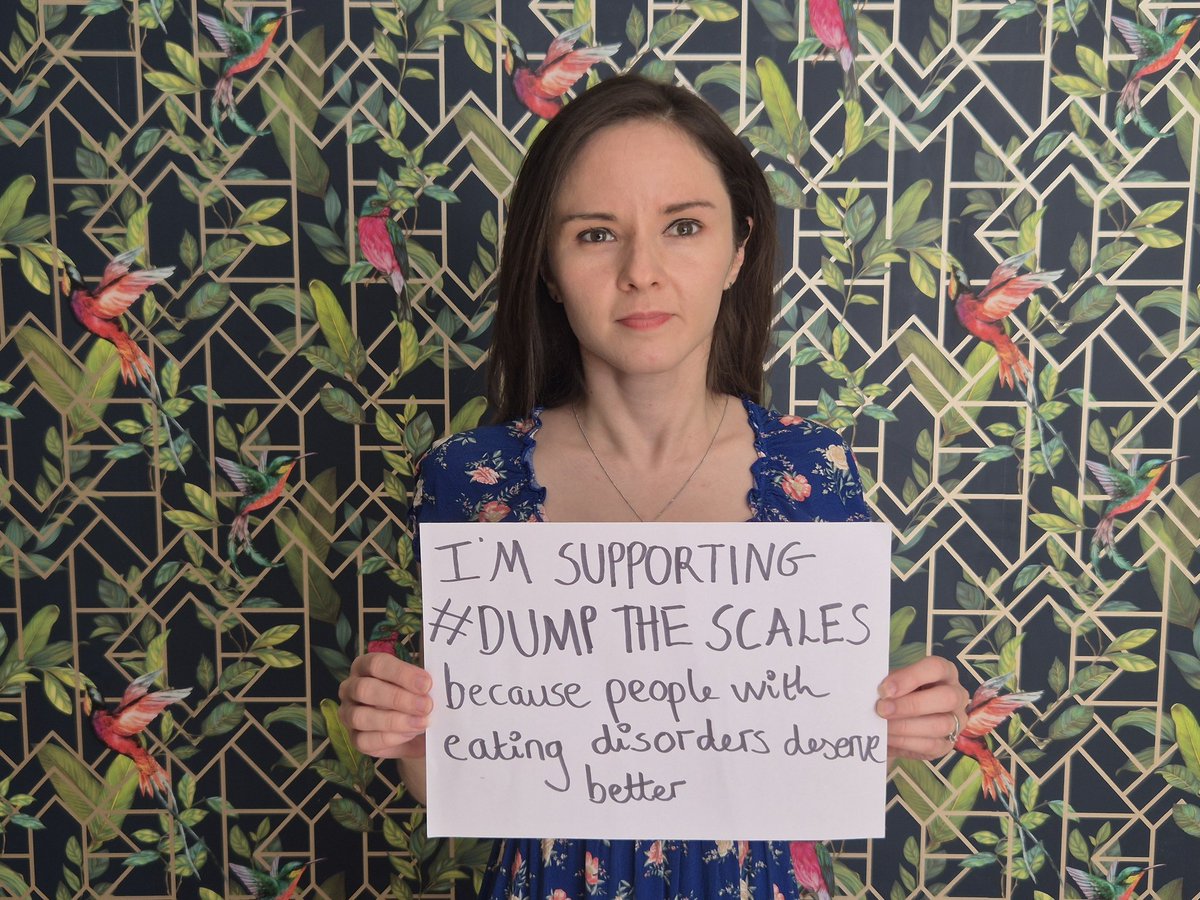 Only one week to go until the #DumpTheScales March in London. 

People with eating disorders deserve better. Better services, more research and greater understanding. We are not untreatable. 

Join me: endeatingdisorders.org/dumpthescalesm…