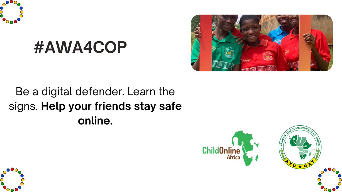 #AWA4COP
#ProtectAfricanChildren
#EndOnlineAbuse
#SayNoToCSAM