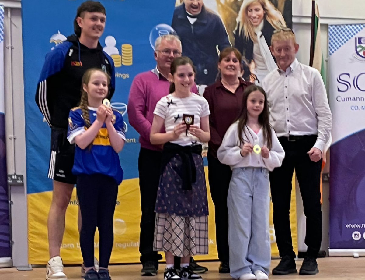 Congratulations to our  #acornlife Spraoi Scór  Competitors who took part in the the Co. Final  today. The Set Dancers secured 1st place while Cayla Conlon came 2nd in the Recitation  Comhghairdeas gach duine 💛💙
