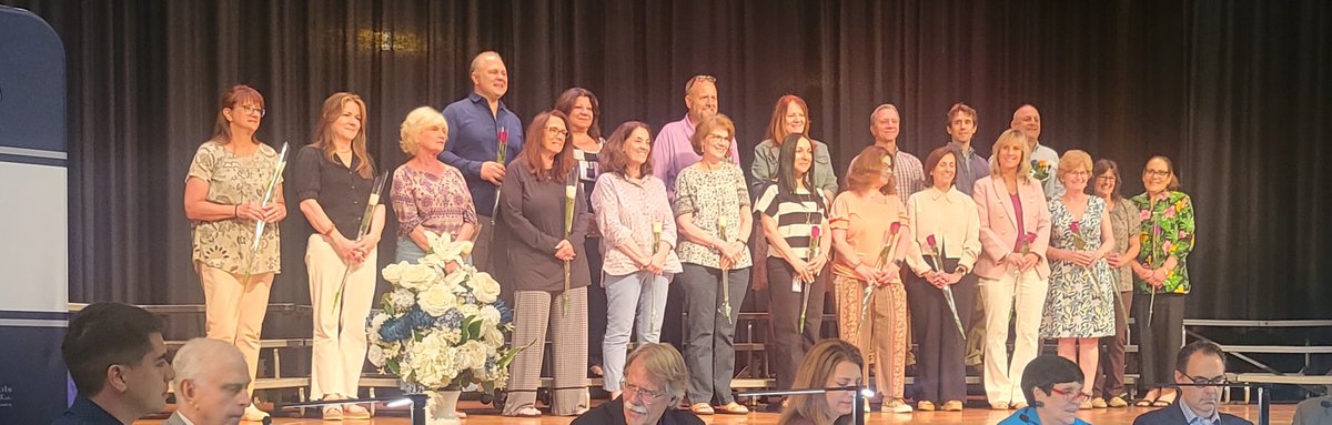 Congratulations to all of this year's retirees, and good luck in retirement!