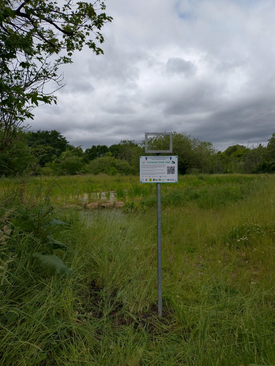 Yesterday, Team Tawd and Ranger Ben joined forces with the Ribble Rivers Trust to help them install a new information board and photography stand at the Damselfly Wetland. Great catchment collaboration!