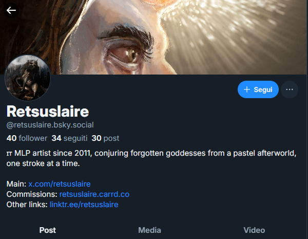 retsuslaire's tweet photo. Soooo I just found out that my account here might be restricted and possibly shadowbanned. I think I might be following pretty much all the other artists and ditch this place after all. I'm moving to🦋. Could you help me out and kindly help spread the word? https://t.co/gdGDsUVxPK
