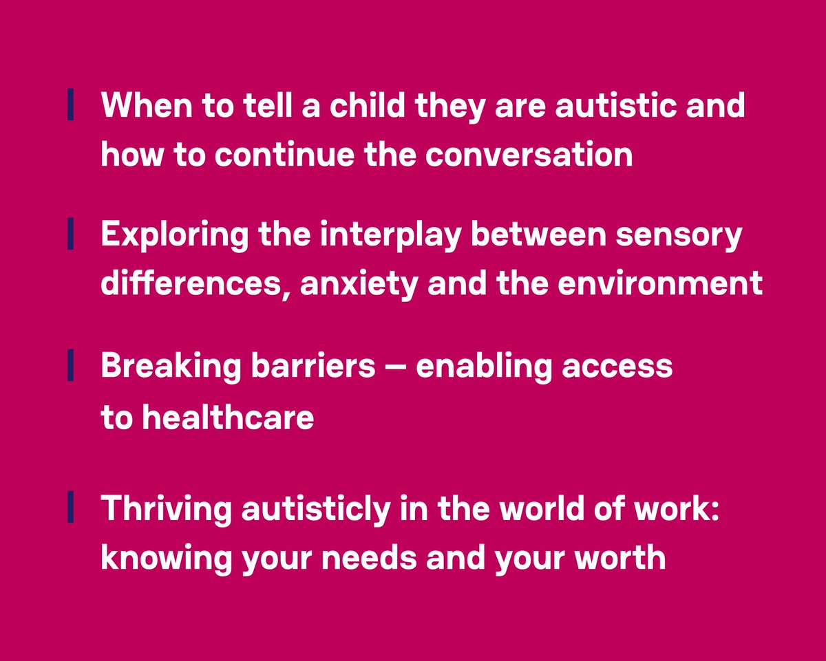 AutismADHDShow's tweet image. The topics covered in our talks, workshops and panel discussions let you tailor your day, whether you’re interested in autism, ADHD or both.
Discover the full programme & save 20% with advance tickets - 1 week to go! autismadhdshow.co.uk
#autismadhdshow #autism #adhd #audhd