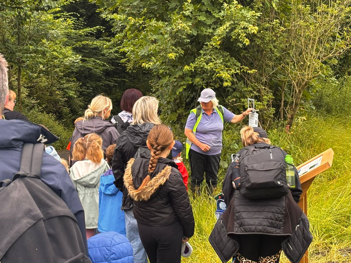 Today, despite the overnight rain, our annual teddy bears picnic went ahead. So many bears, children and adults came to have an adventure searching for the otter, the kingfisher and to find out all about the local mythical creature, known as the boggart.