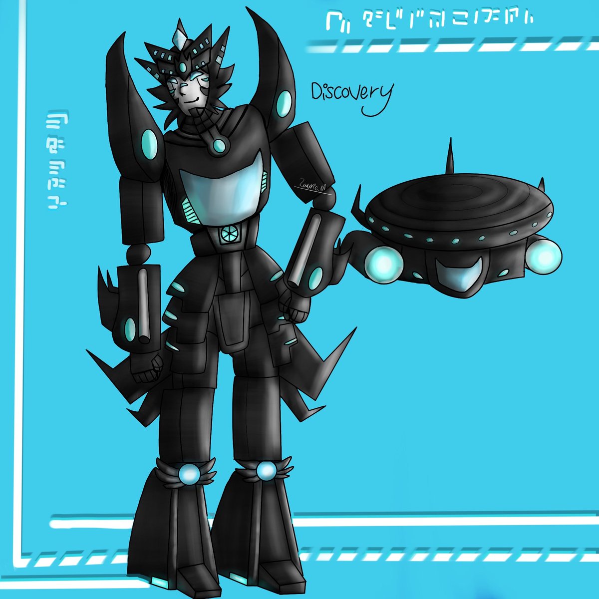 RoddyPrimeDoArt's tweet photo. My transformer titan oc Discovery :] 
#Transformers #Transformer #transformersfanart #transformersart #transformersoc https://t.co/vZSI7Lvmht
