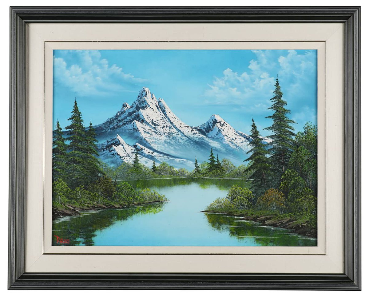 Goldin (@goldinco) on Twitter photo Final Sale Price on this Bob Ross Signed, Framed Original Oil Painting Circa 1988: $105,530
Email Sell@Goldin.com to consign your Bob Ross Collectibles to our next #Goldin100 or one of our upcoming Elite Auctions! Final Sale Price on this Bob Ross Signed, Framed Original Oil Painting Circa 1988: $105,530
Email Sell@Goldin.com to consign your Bob Ross Collectibles to our next #Goldin100 or one of our upcoming Elite Auctions!