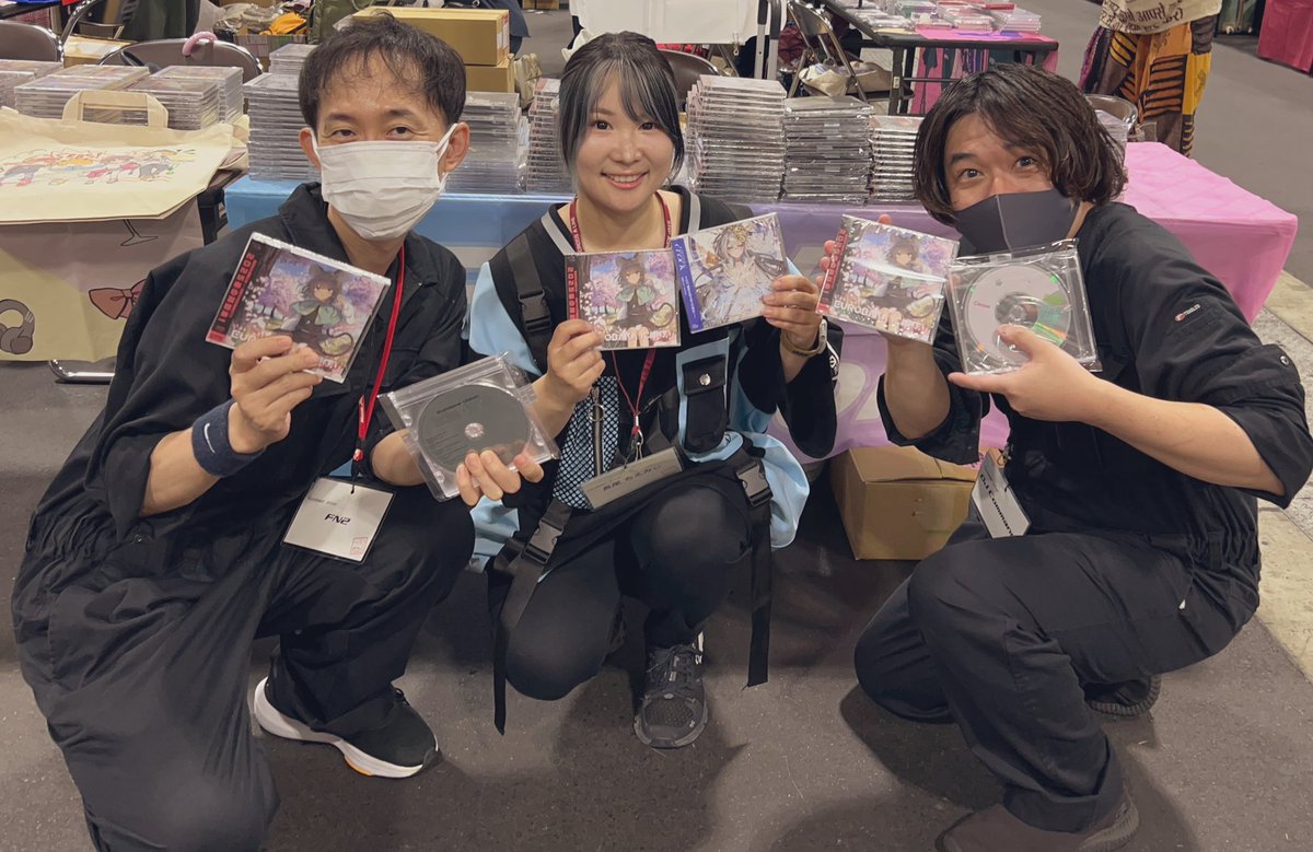 スペース建立完了！！！🔥🔥🔥
本日は、ポートメッセなごや内のスペース「L-03,04」にて、、、、、
激しくお待ちしておりますッッッ！！！！！！💪🦾💪🦾💪🦾💪🦾

通販(BOOTH)もご利用ください！:☺️
eurobeatunion.booth.pm/items/6818080

#Eurobeat_Union
