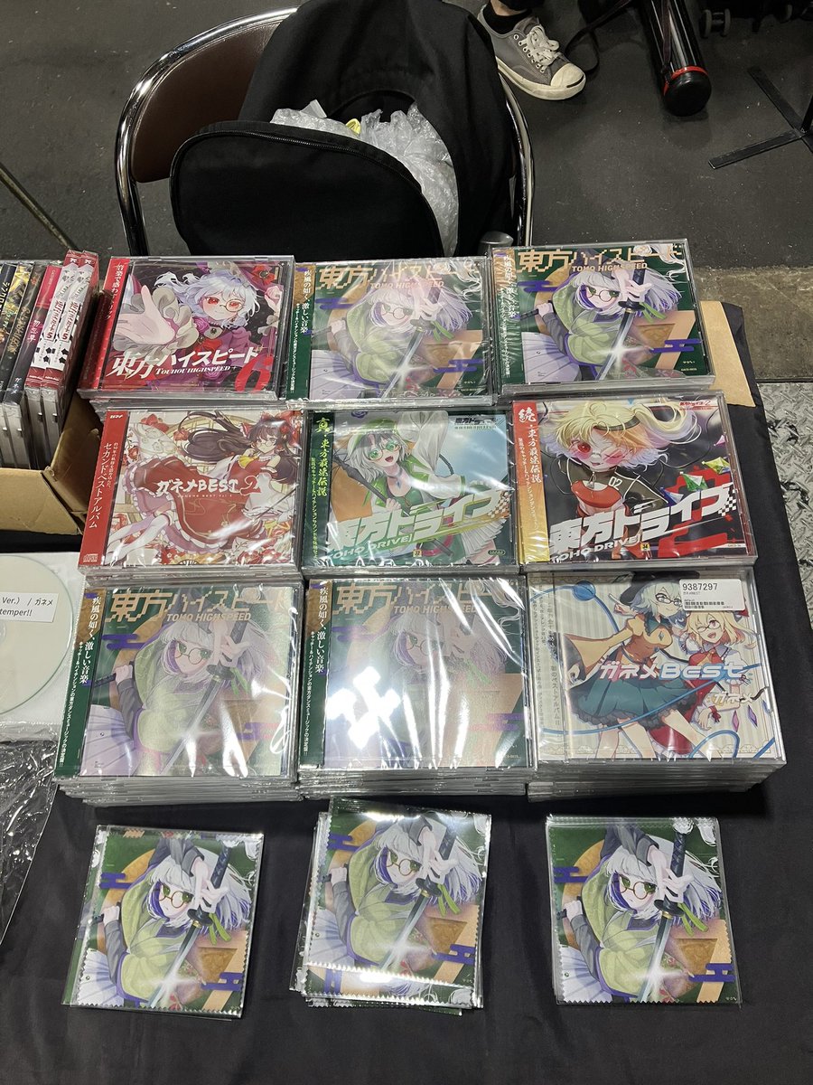 ganemes's tweet image. 設営完了しました！！
本日の #名華祭 はスペース【K-22】にてお待ちしております🙏🙏🙏