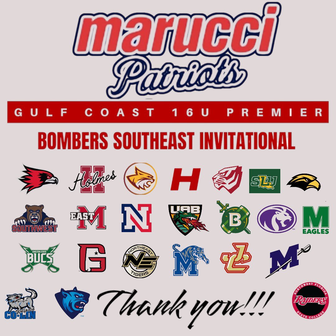Marucci Patriots GC (@maruccipatsgc) on Twitter photo Thank you to all of the schools who showed our girls love this weekend! We hope to see you again at our next event. #maruccipatriots #SEI2025 @coachmeeks_prcc <a href="/katelyn_gruich/">Katelyn Gruich</a>
@acozart44
<a href="/defo25/">Stephanie DeFeo</a>
@jc_bobcatsSB <a href="/fiala19/">Drew Fiala</a> @JC_CoachTDew <a href="/ParkerConrad73/">Parker Conrad</a> <a href="/HindsCC_SB/">Hinds CC Softball</a> <a href="/Mgrz23/">mike grzanich</a> <a href="/Plummer_07/">Plummer</a> Thank you to all of the schools who showed our girls love this weekend! We hope to see you again at our next event. #maruccipatriots #SEI2025 @coachmeeks_prcc <a href="/katelyn_gruich/">Katelyn Gruich</a>
@acozart44
<a href="/defo25/">Stephanie DeFeo</a>
@jc_bobcatsSB <a href="/fiala19/">Drew Fiala</a> @JC_CoachTDew <a href="/ParkerConrad73/">Parker Conrad</a> <a href="/HindsCC_SB/">Hinds CC Softball</a> <a href="/Mgrz23/">mike grzanich</a> <a href="/Plummer_07/">Plummer</a>