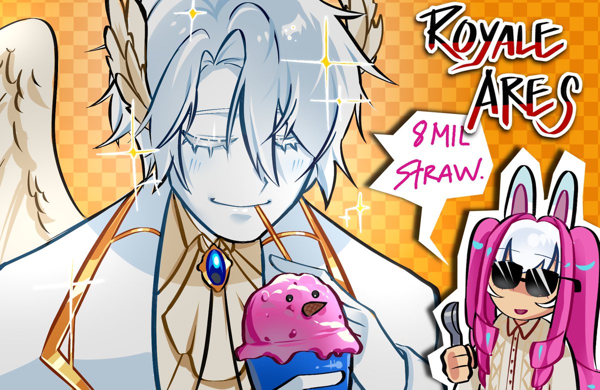 BLankCharti's tweet image. All Royalecon screenies I was able to get with the creators from Day 1 and they deserve an ice cream and a drawing except for fer
#RoyaleCon2025