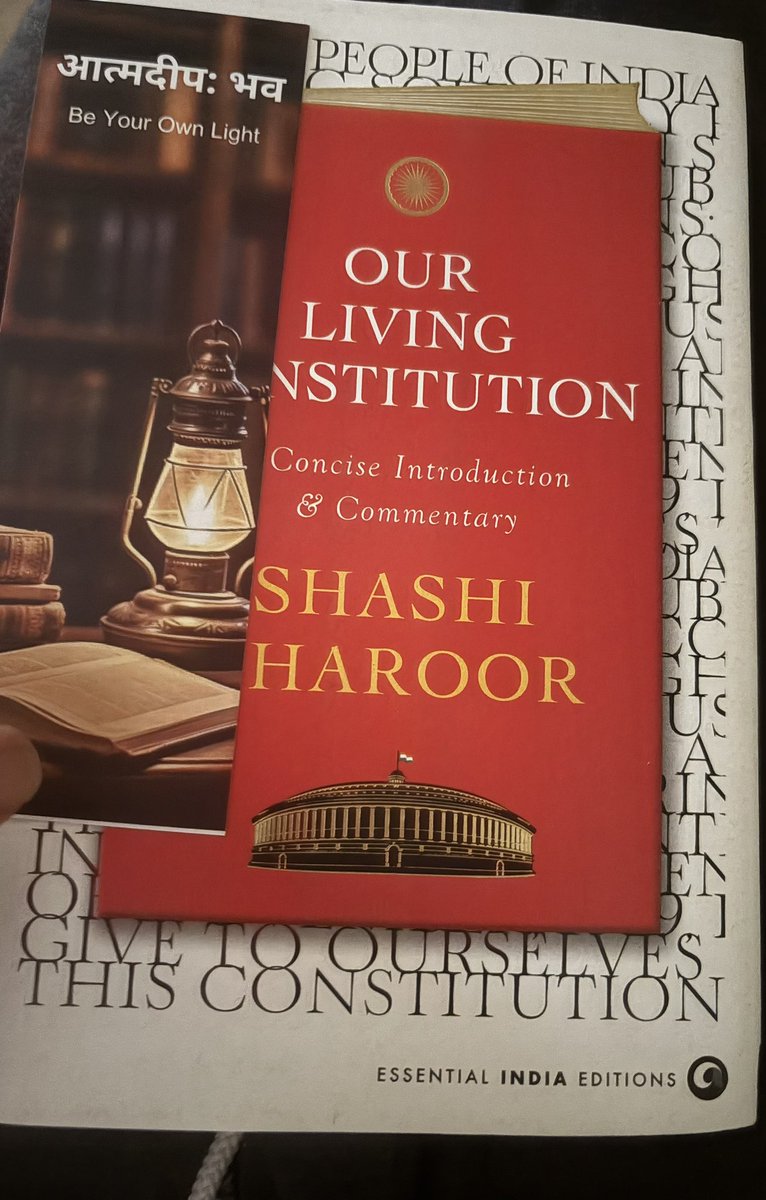 Aravind Narayanan (@kskaravind04) on Twitter photo Our Living Constitution by <a href="/ShashiTharoor/">Shashi Tharoor</a> . Since I’m in the middle of exams, thought this would be the best one to grab considering how it’s been succinctly written. Our Living Constitution by <a href="/ShashiTharoor/">Shashi Tharoor</a> . Since I’m in the middle of exams, thought this would be the best one to grab considering how it’s been succinctly written.