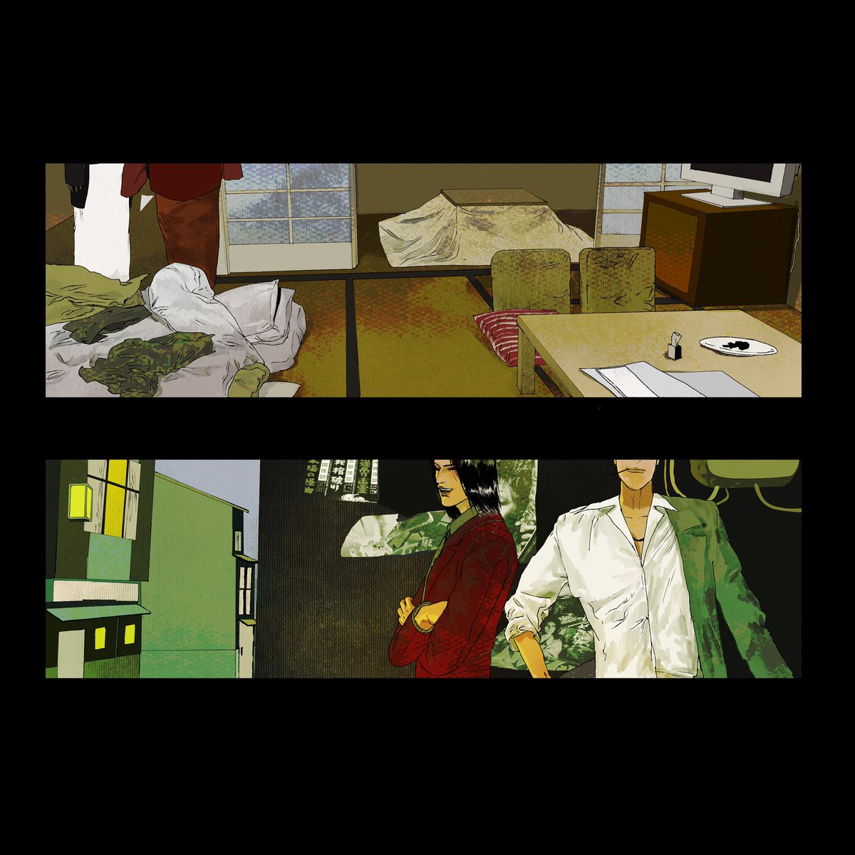 _lluedde's tweet image. #龍が如く
#錦山彰
#yakuza
#likeadragon
#桐生一馬
#桐錦

20多就是要拼通宵啦