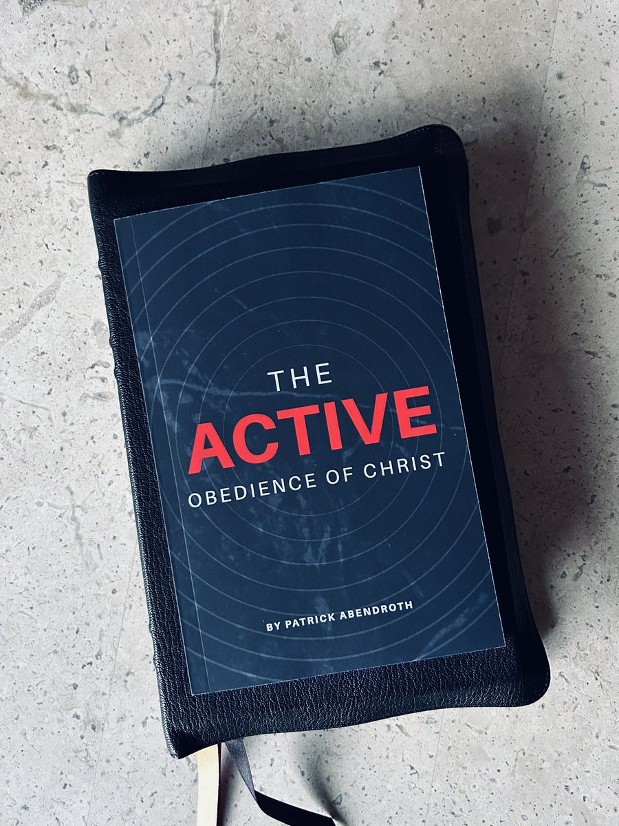 T. S. Sinclair (@_tssinclair) on Twitter photo “The basis for justification through faith alone is the righteousness of Christ gained by Him through His active obedience. Without the vital reality of Christ's active obedience, the foundation for justification is gone, and so are the assurance-giving blessings.” <a href="/PatAbendroth/">Patrick Abendroth</a> “The basis for justification through faith alone is the righteousness of Christ gained by Him through His active obedience. Without the vital reality of Christ's active obedience, the foundation for justification is gone, and so are the assurance-giving blessings.” <a href="/PatAbendroth/">Patrick Abendroth</a>