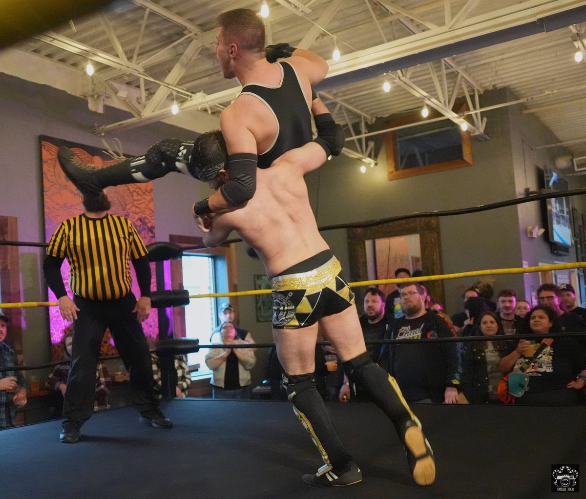 The Church of Filth and Jay Tunis vs. The Collective at Focus Pro Wrestling in Briantree, MA #focuspro #focusprowrestling #indiewrestling #wrestling #wrestlingmedia #wrestlingfan #wrestlingfans #femalephotographer #digitalphotography #ambernicophoto #ambernico #sony #boston