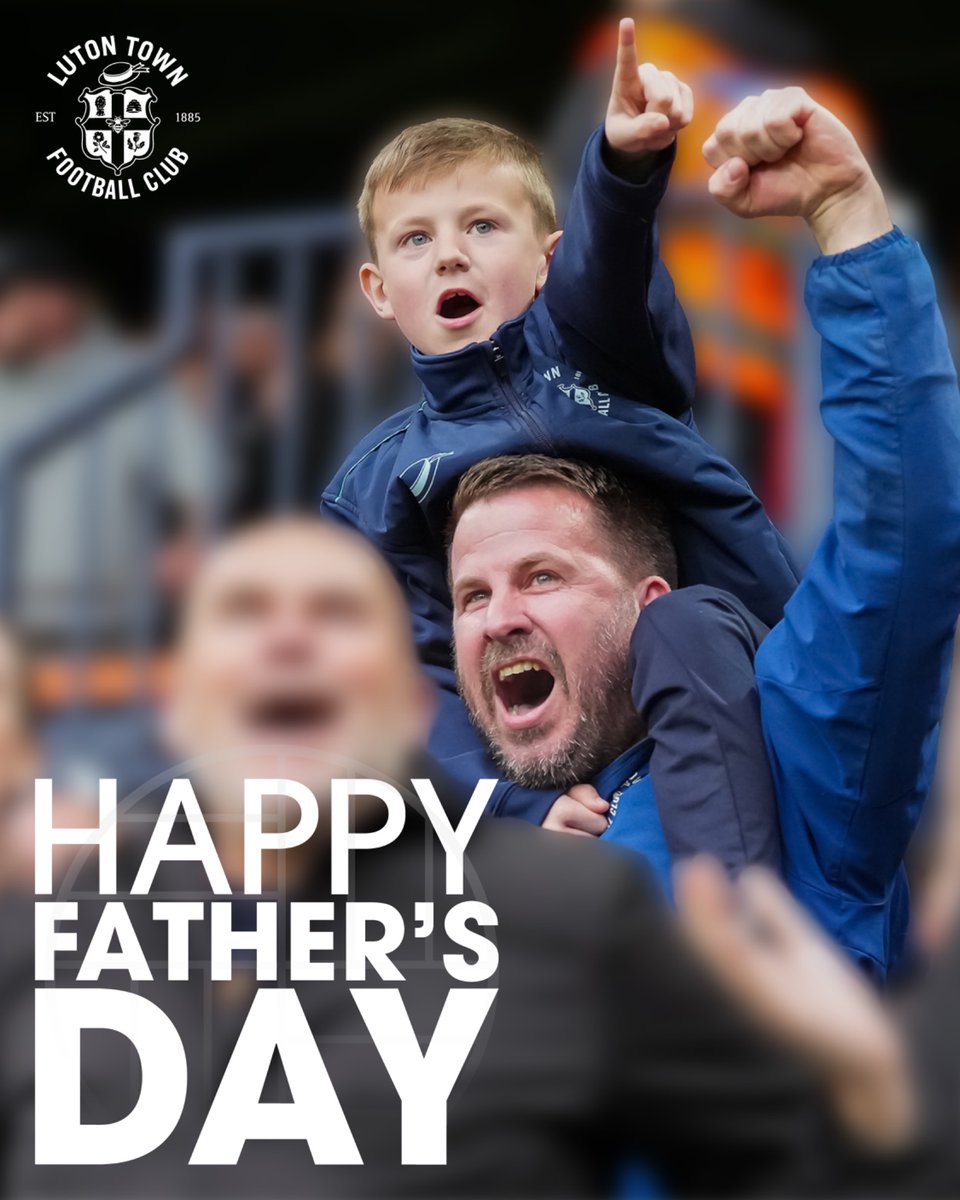 Passing Luton Town through generations.

Happy Father's Day, Hatters! 👒