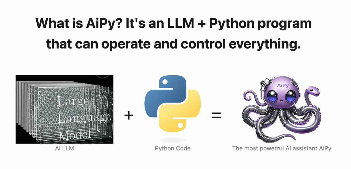 🚀 AiPy Pro v0.2.1 is live!
Big thanks for your feedback—this update brings key improvements👇

 Faster package install with smart mirror switching (Aliyun/PyPI)

Custom Python &amp; NPM source support

Windows install fix — upgrade recommended

Drag &amp; drop paths into prompt box

UI